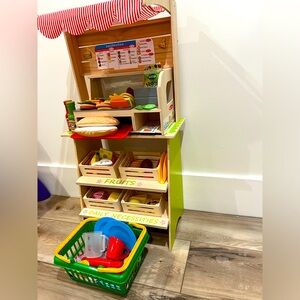 Woodcraft kitchen kids toys used but good condition